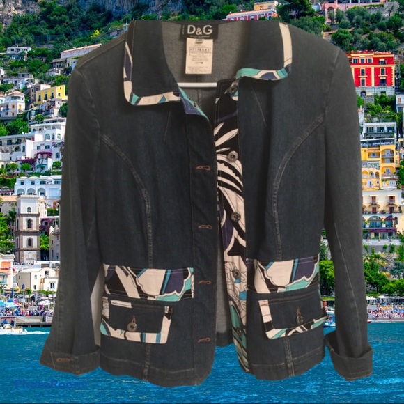 Dolce & Gabbana Ode to Pucci Denim Jacket - Picture 9 of 9